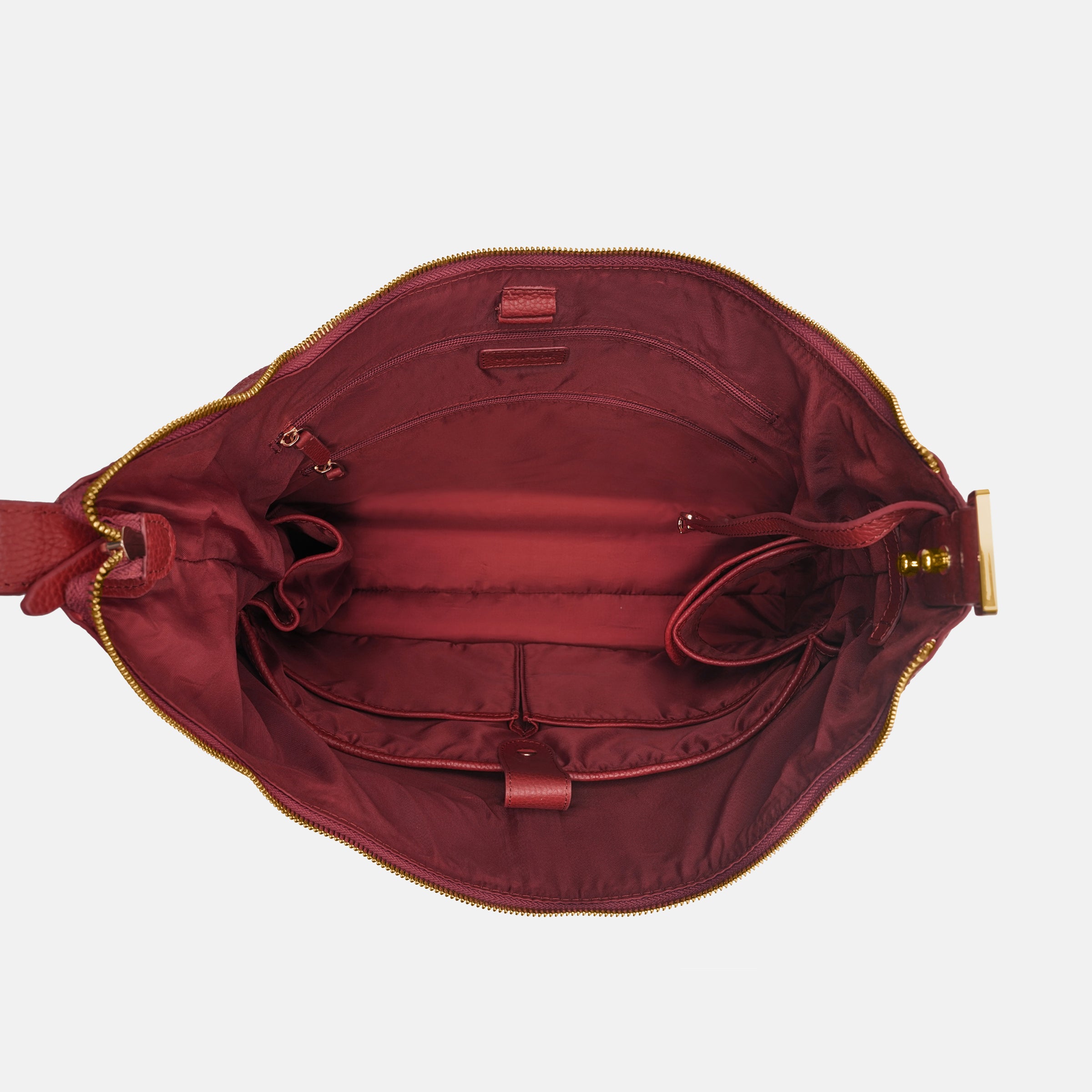 Best Women's Hobo Bag | #Color_Burgundy