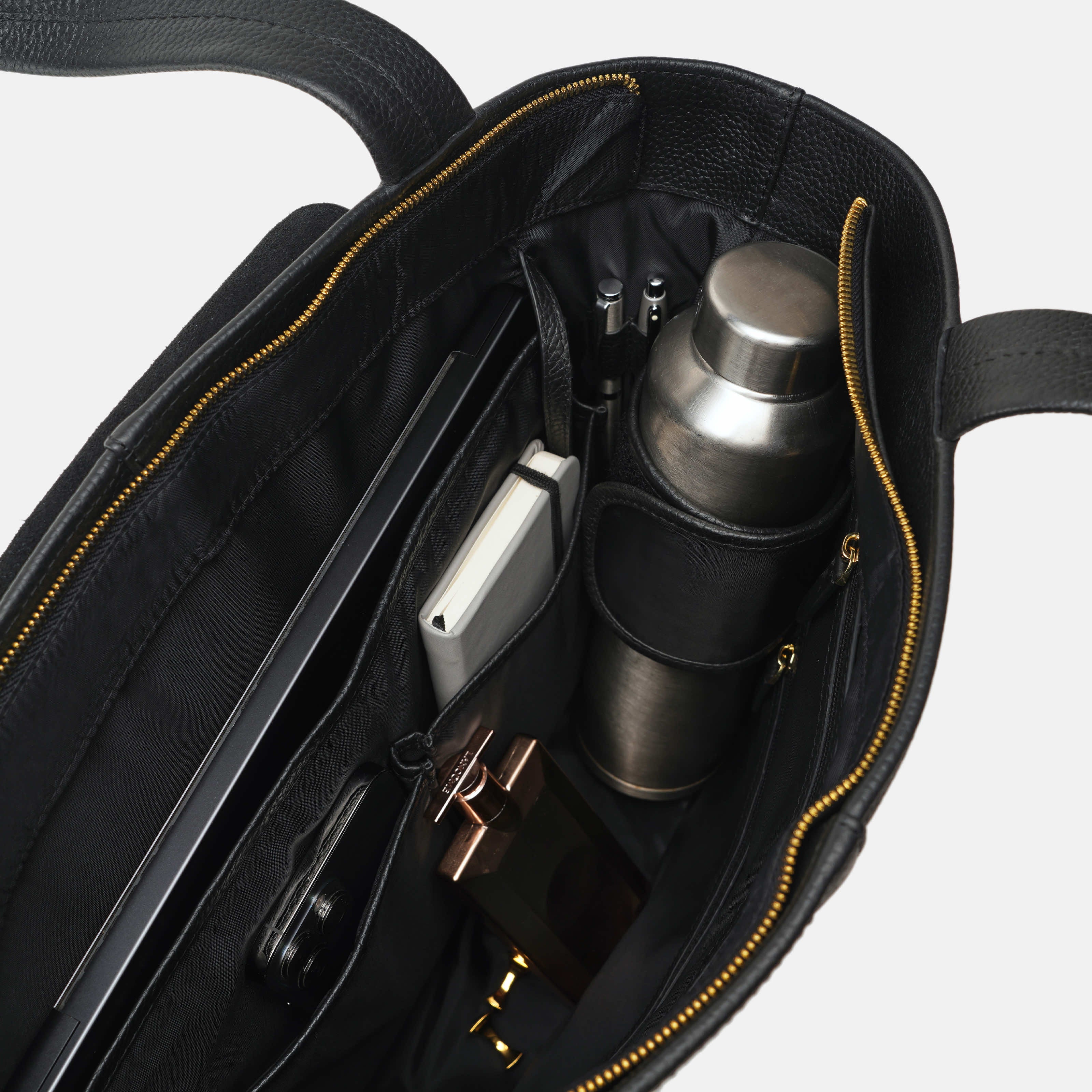 Best Women's Work Bag | #Color_Jet Black