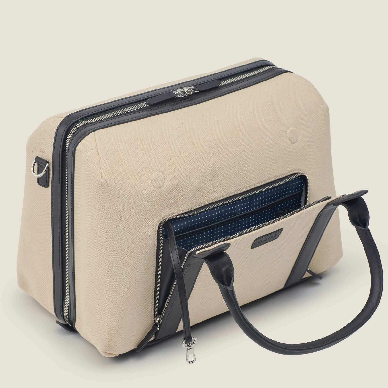 Best duffle carry on bag | #Color_Herringbone Black