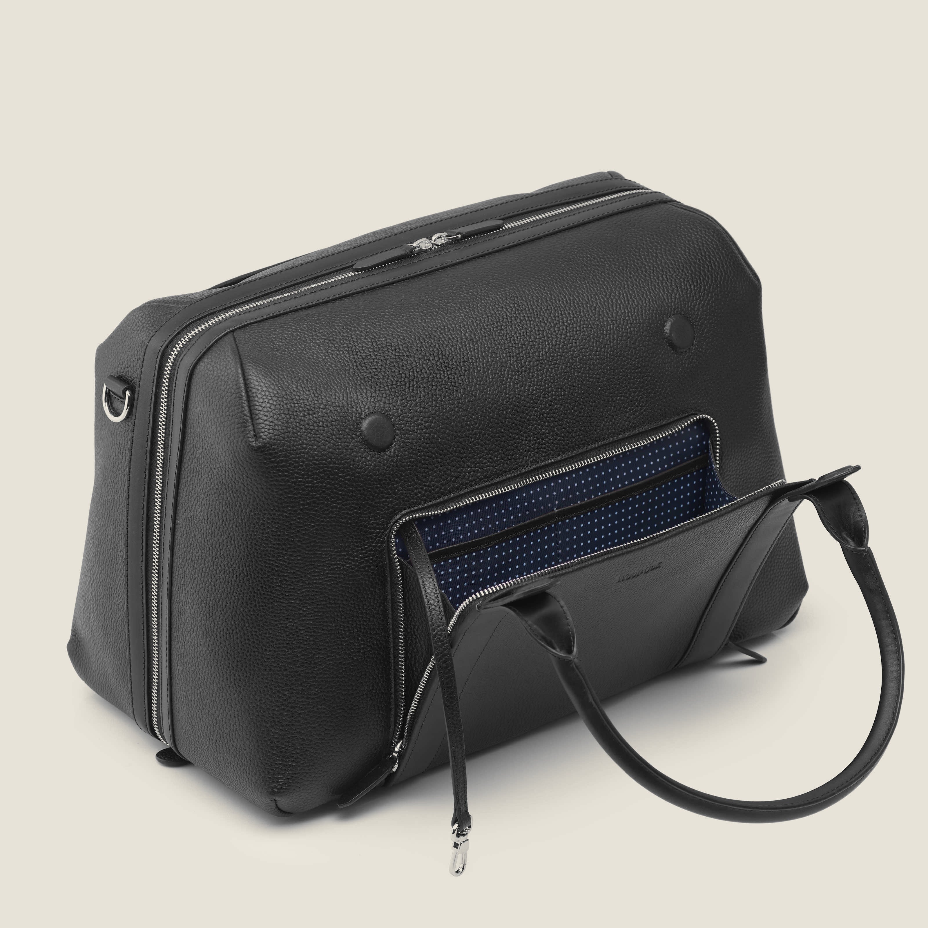 Best duffle carry on bag | #color_Jet Black