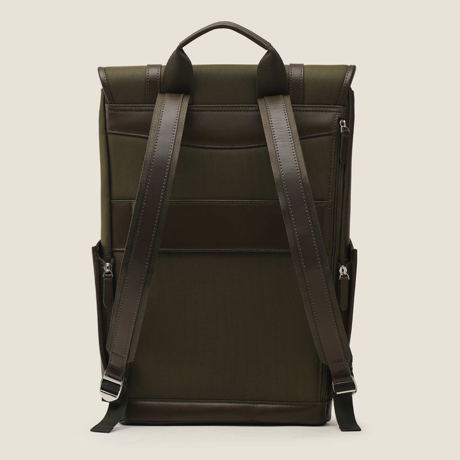 Top rated leather backpack| #color_Olive Nylon
