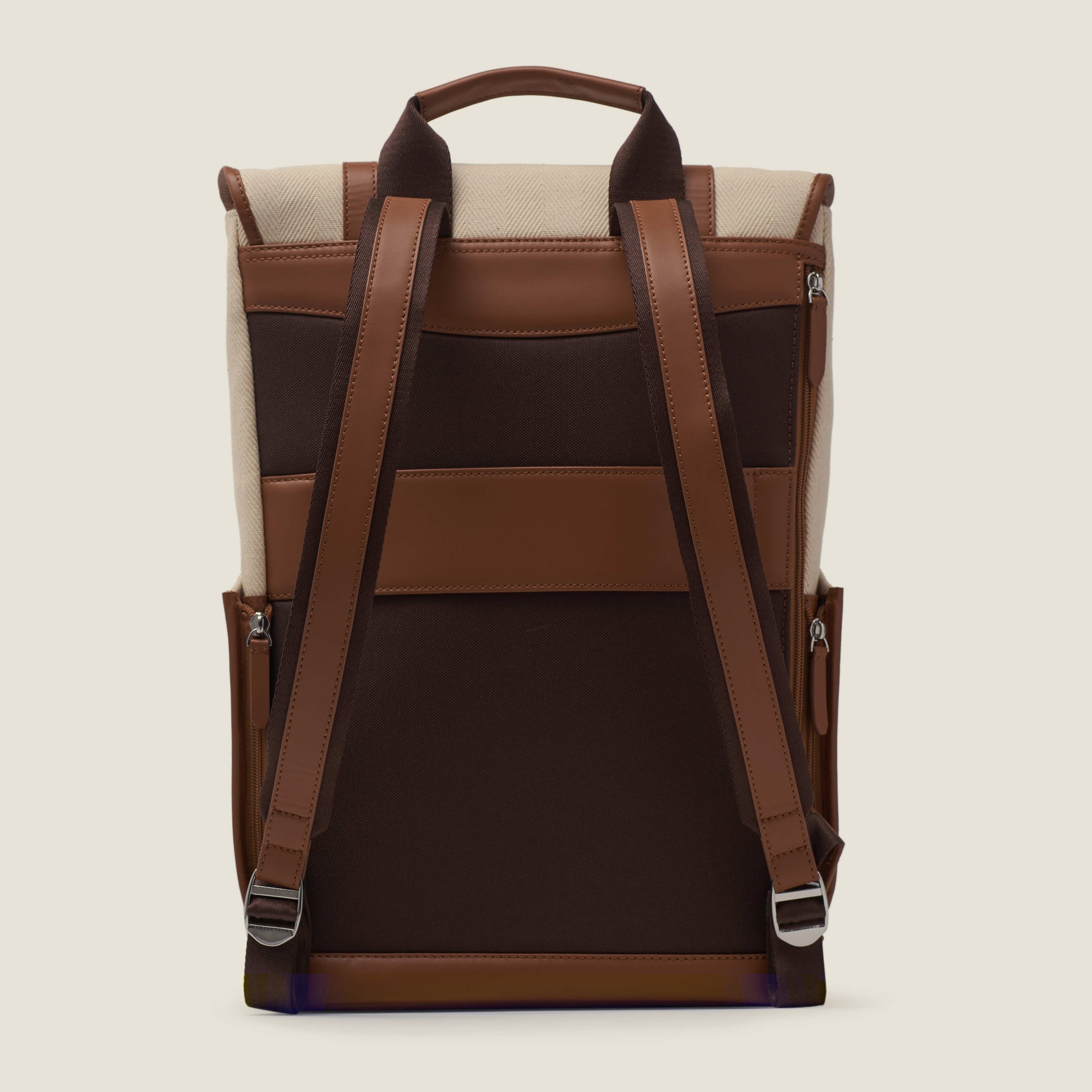 Top rated leather backpack| #color_Herringbone Sand