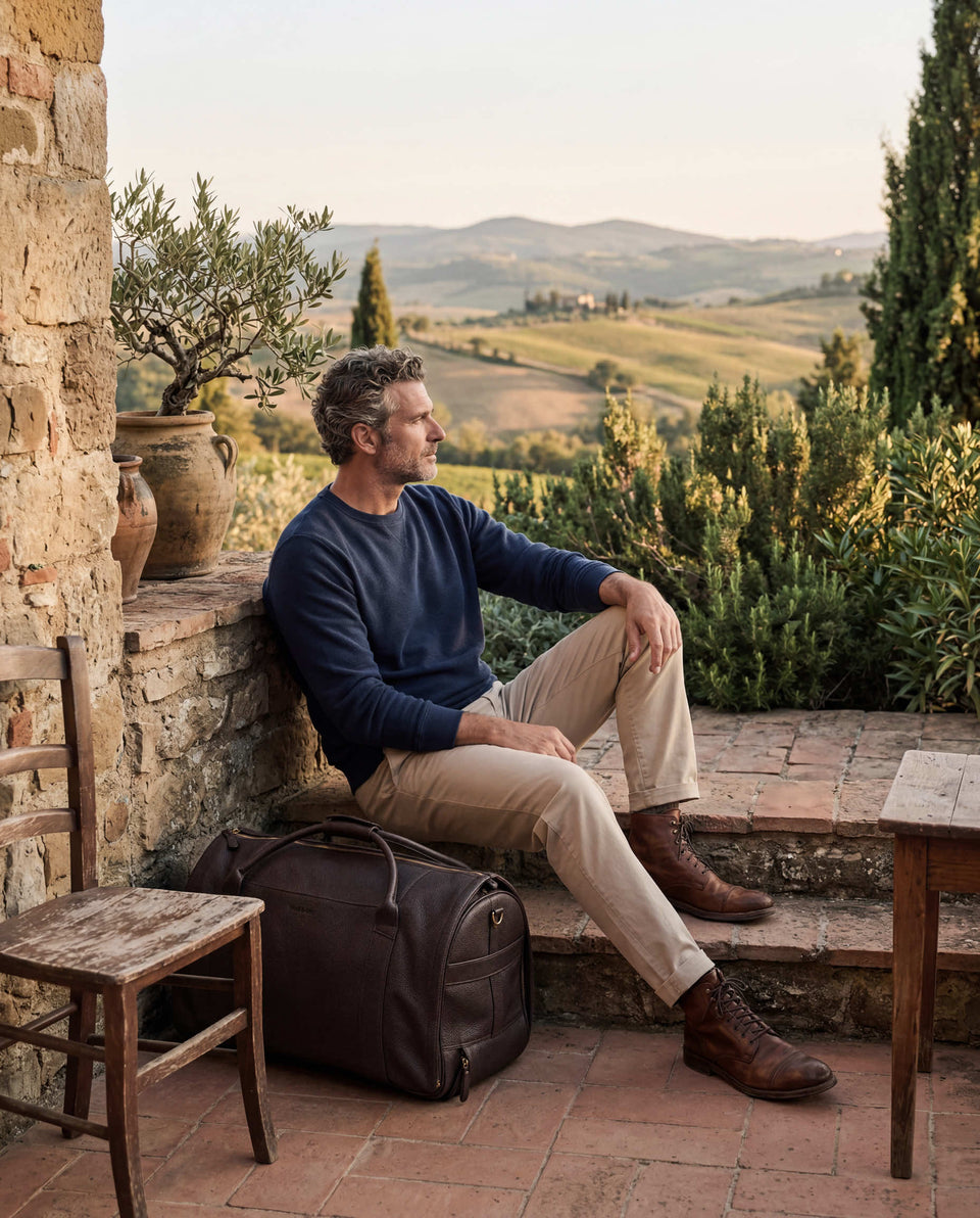 Heirloom Leather That Becomes Part of His Story