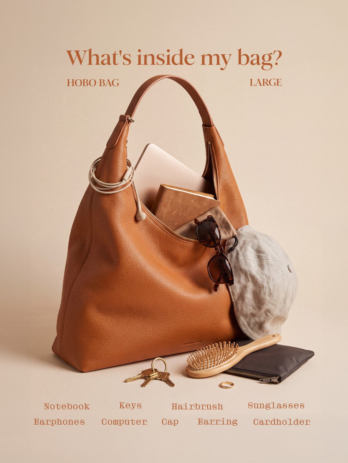 Large Hobo — what fits inside