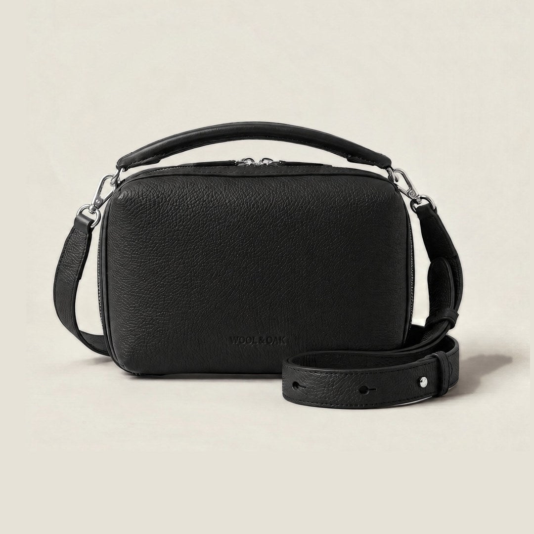 Arlo Crossbody in Jet Black
