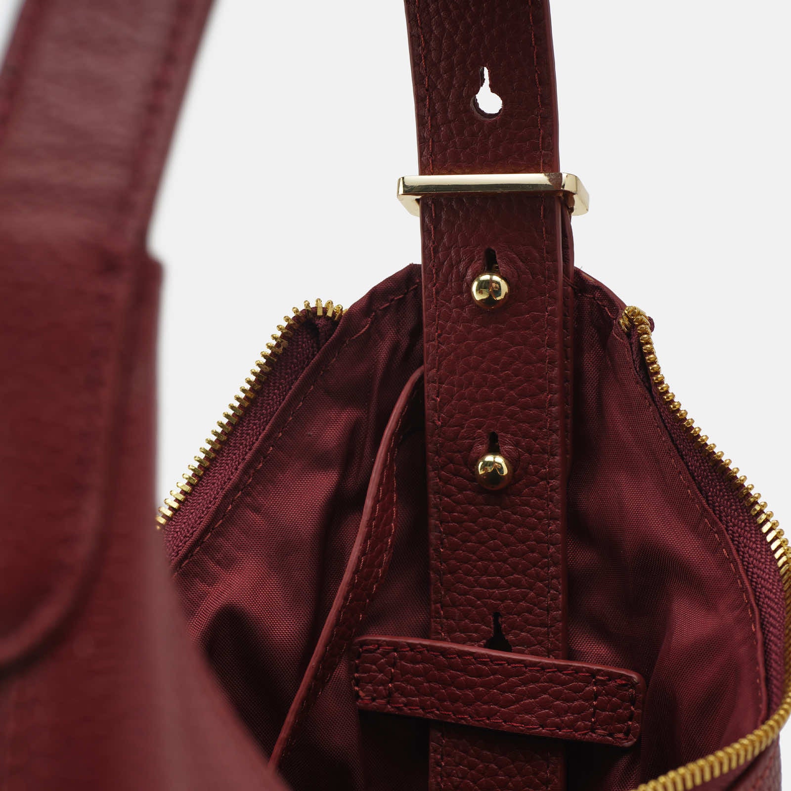 Best Women's Hobo Bag | #Color_Burgundy
