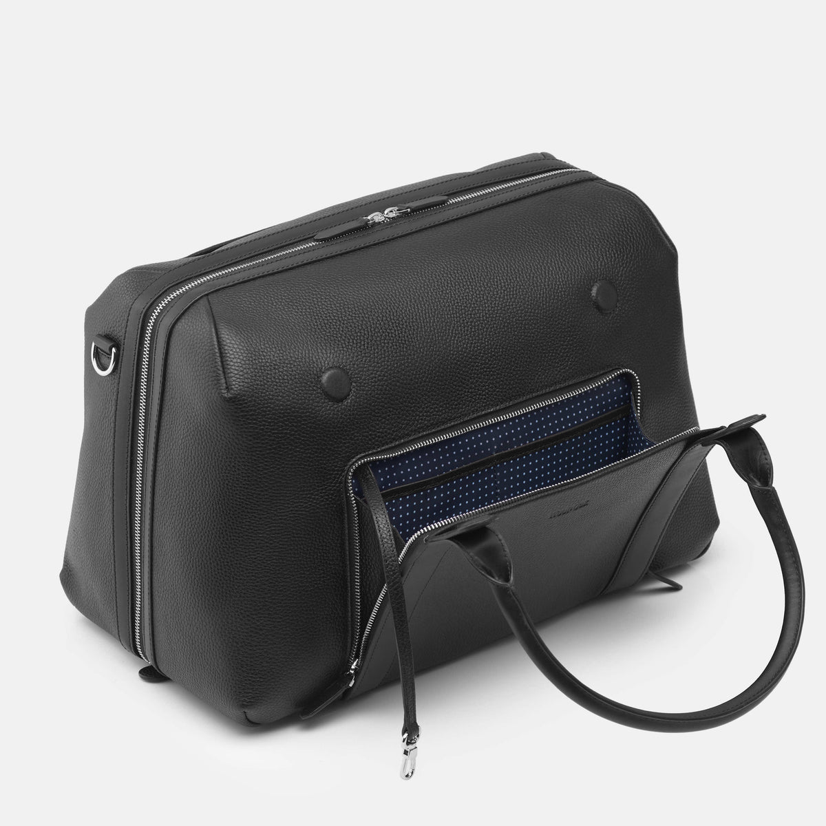 Best duffle carry on bag | #color_Jet Black