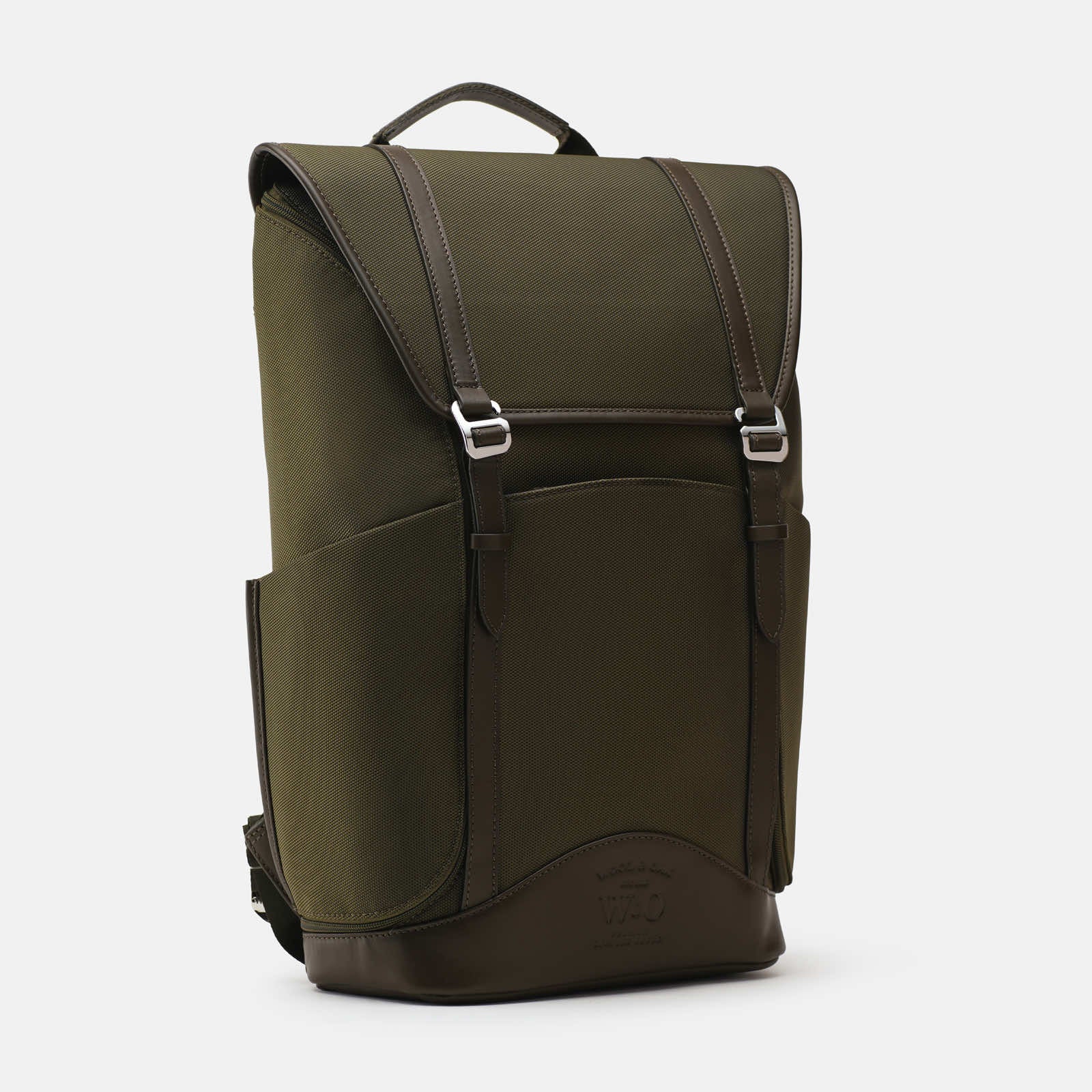 Top rated leather backpack| #color_Olive Nylon