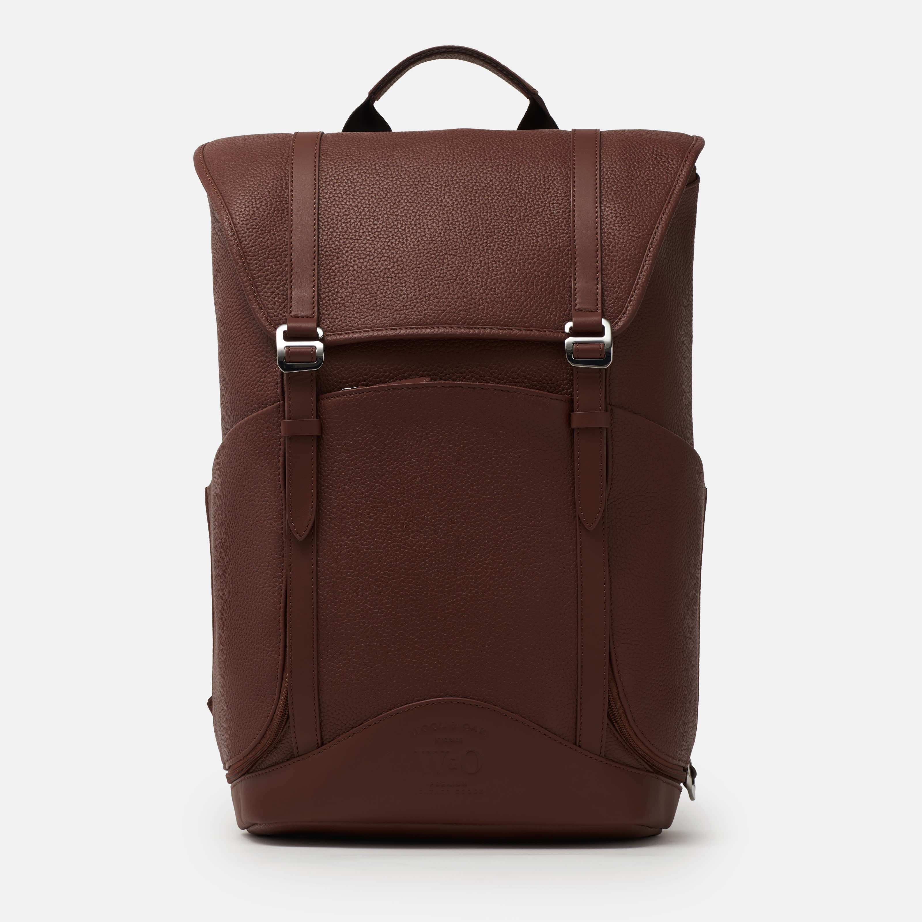 Top rated leather backpack| #color_oak - Oak
