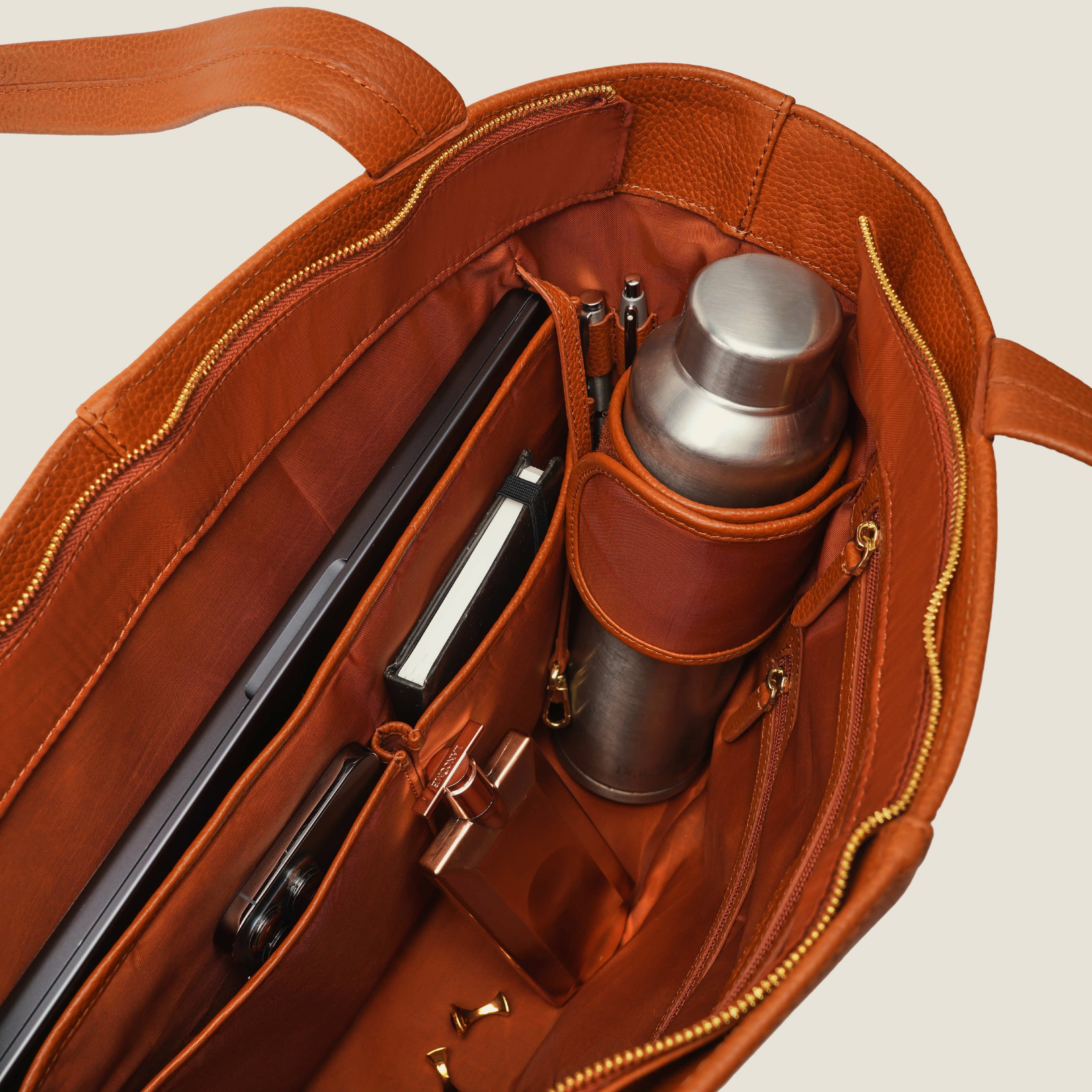 Best Women's Work Bag | #Color_Caramel