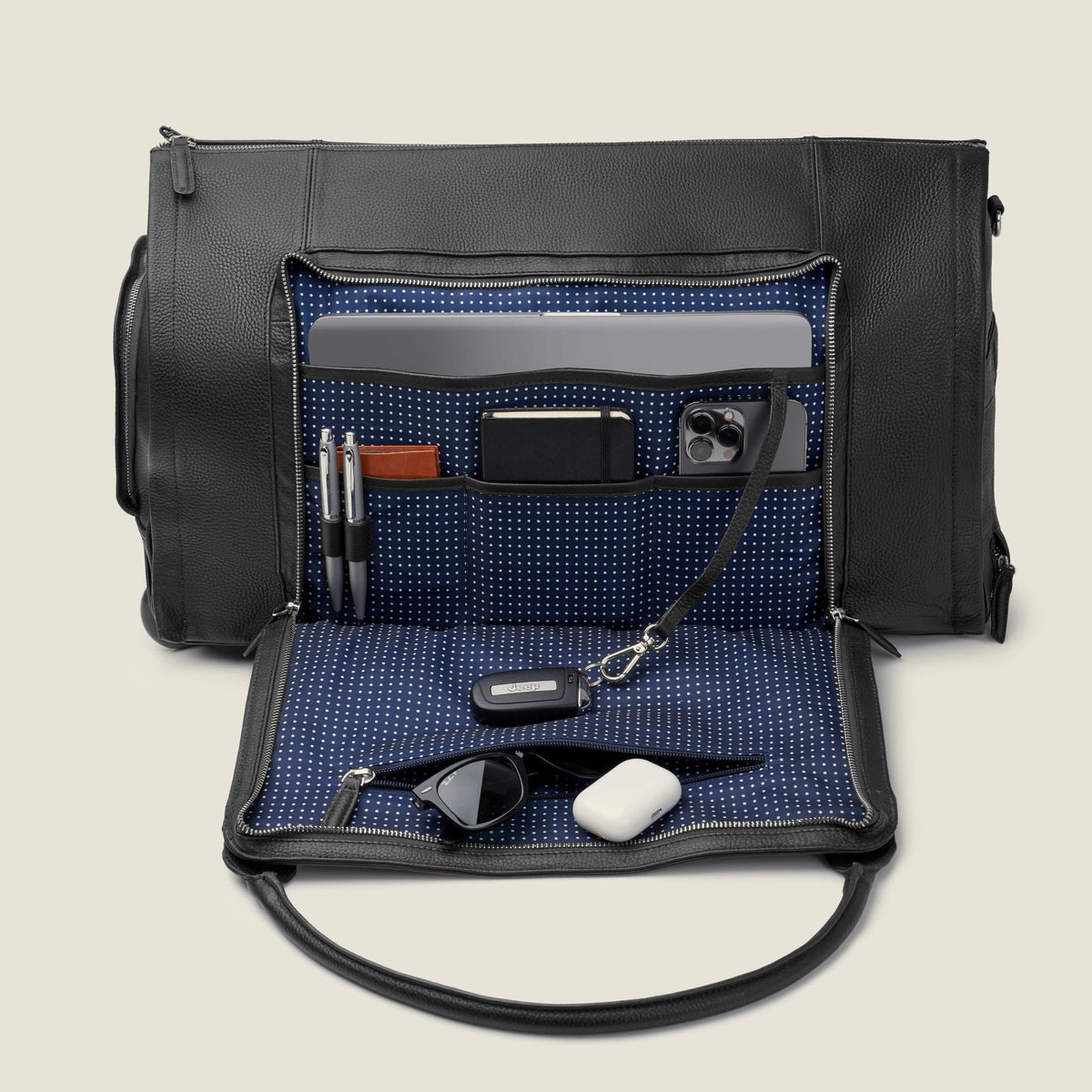 Top rated Duffle | #color_Jet Black