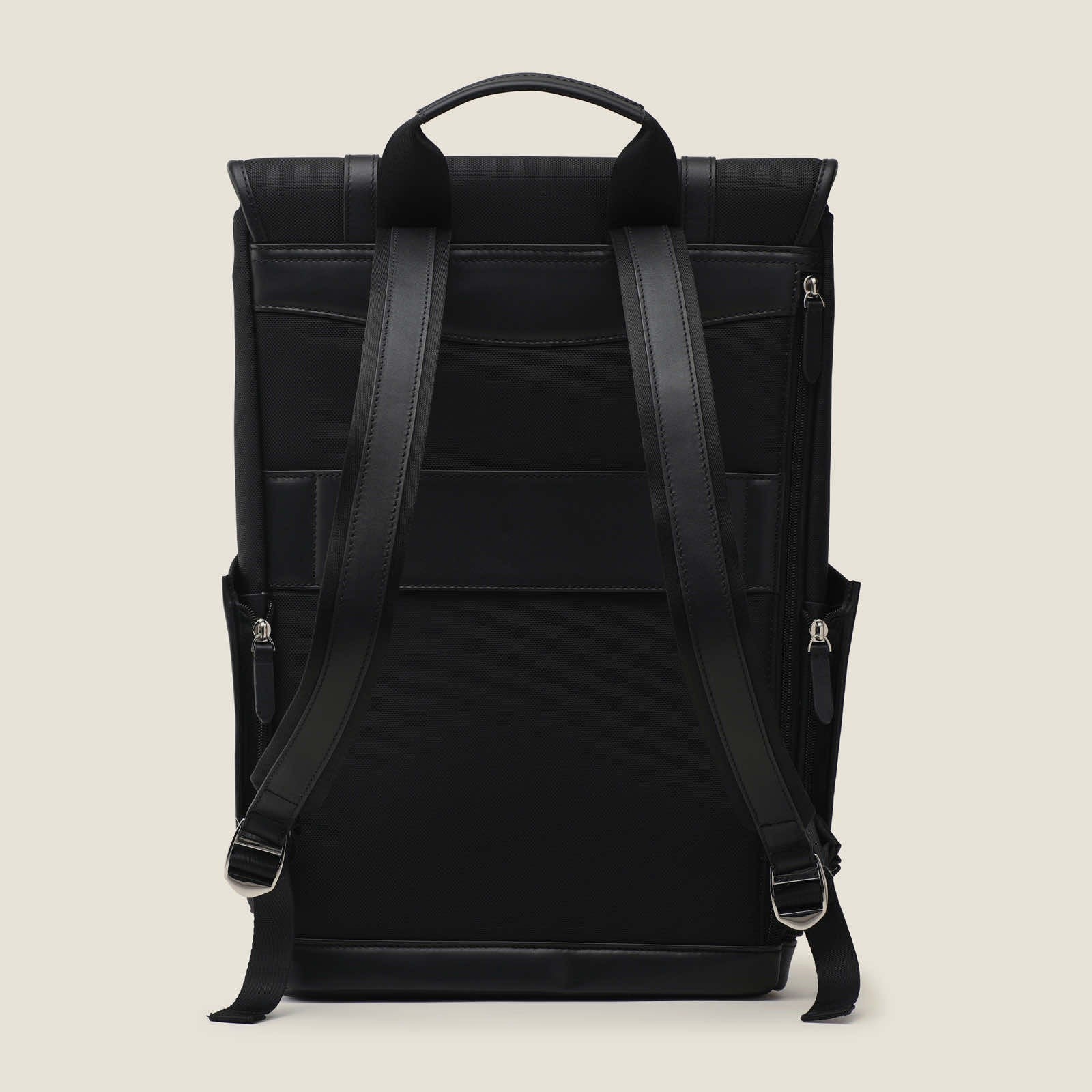 Top rated leather backpack| #color_Black Nylon