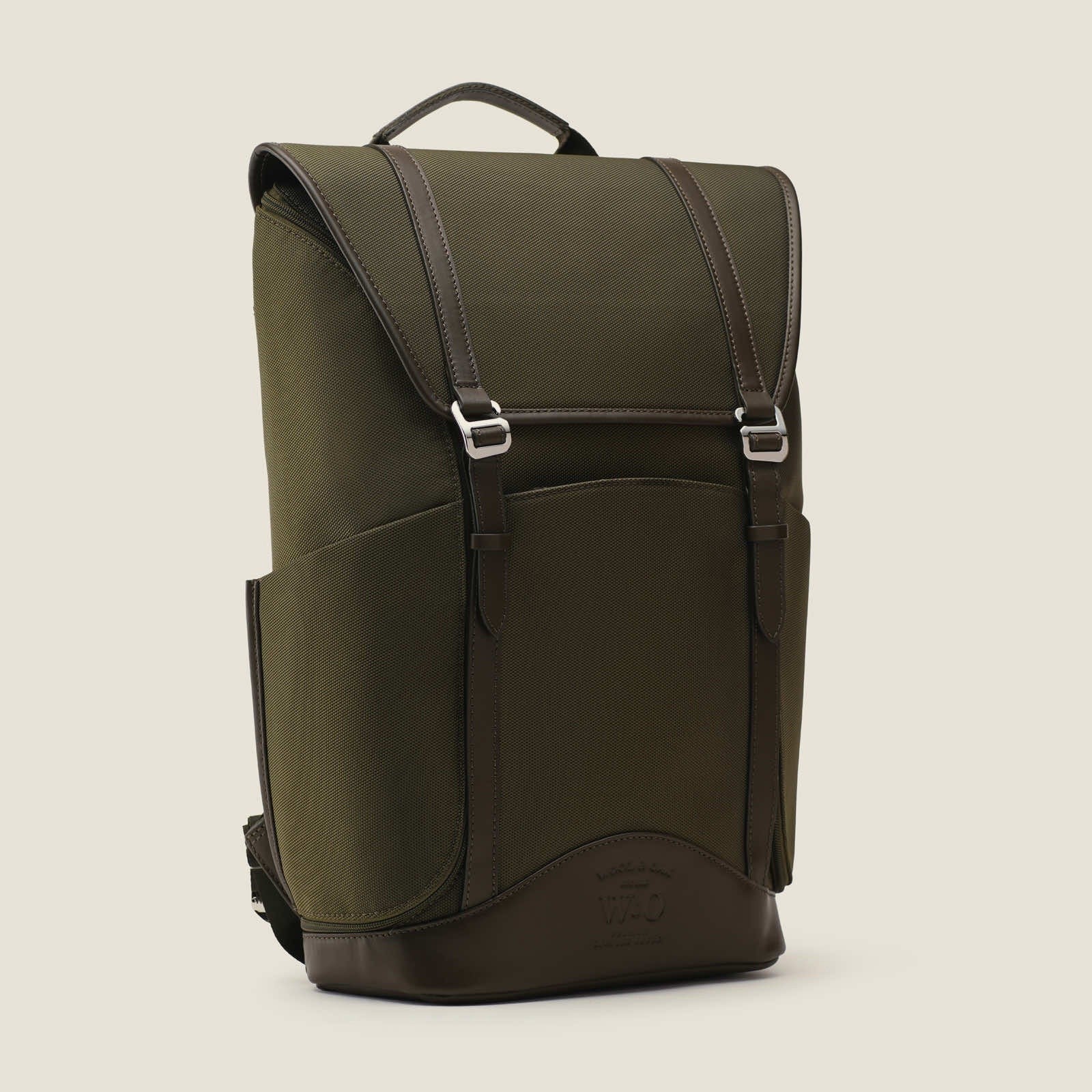 Top rated leather backpack| #color_Olive Nylon