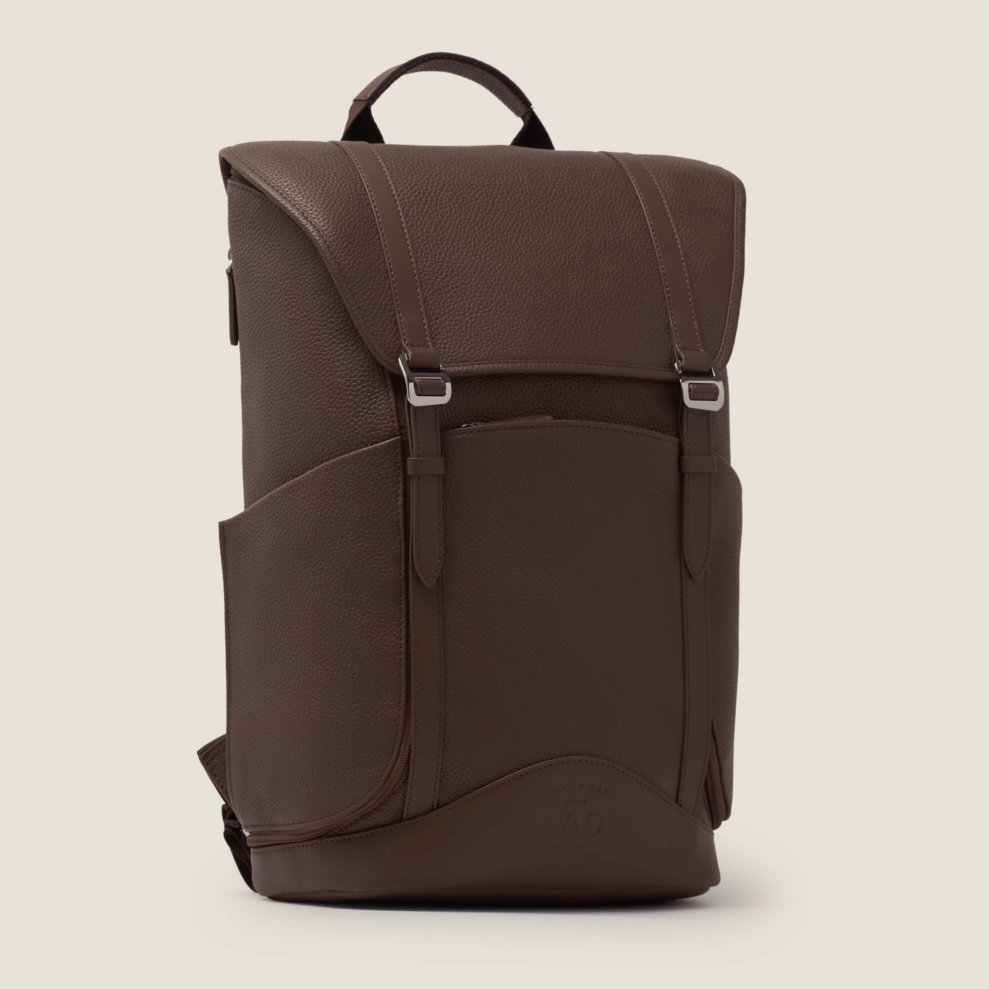 Top rated leather backpack| #color_chocolate