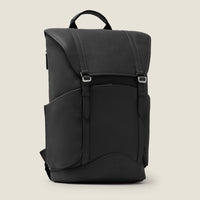 Top rated leather backpack| #color_jet black