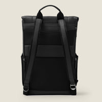 Top rated leather backpack| #color_jet black