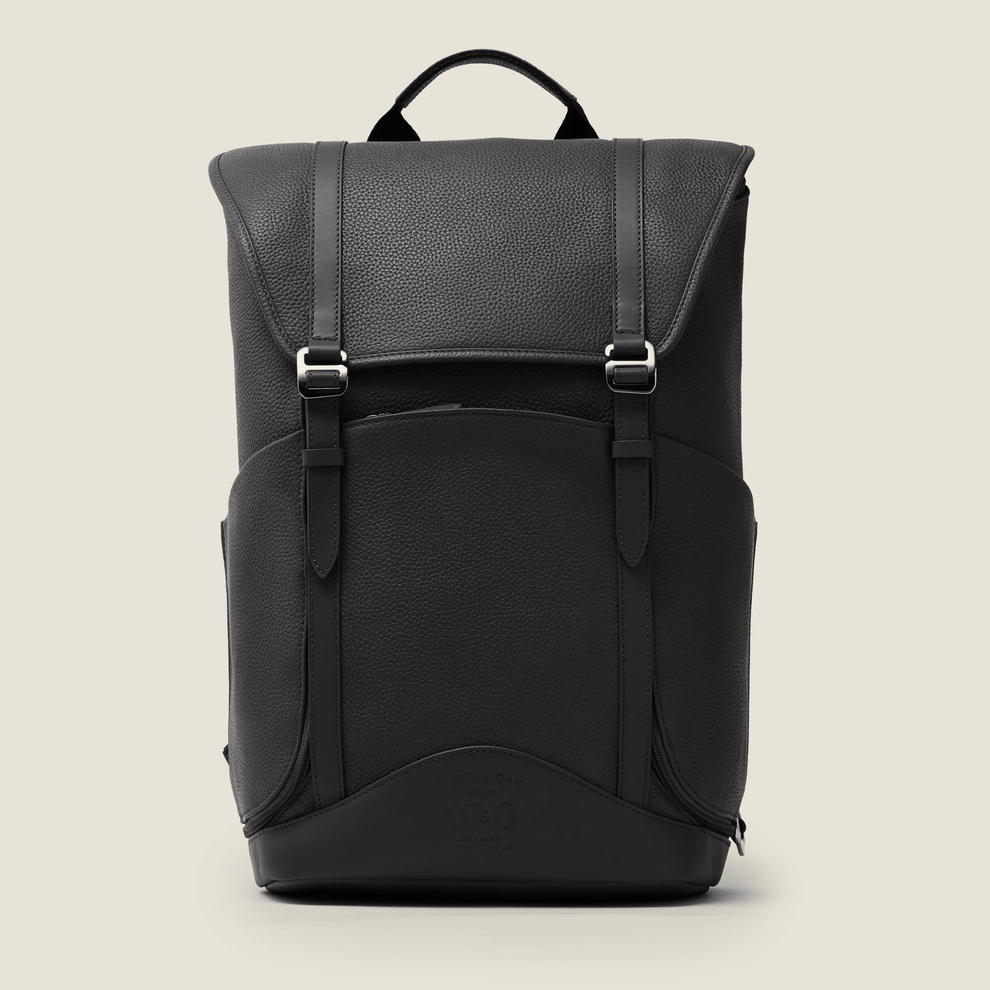 Top rated leather backpack| #color_jet black - Jet Black