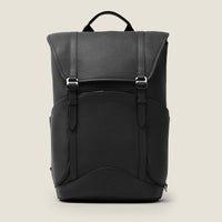 Top rated leather backpack| #color_jet black
