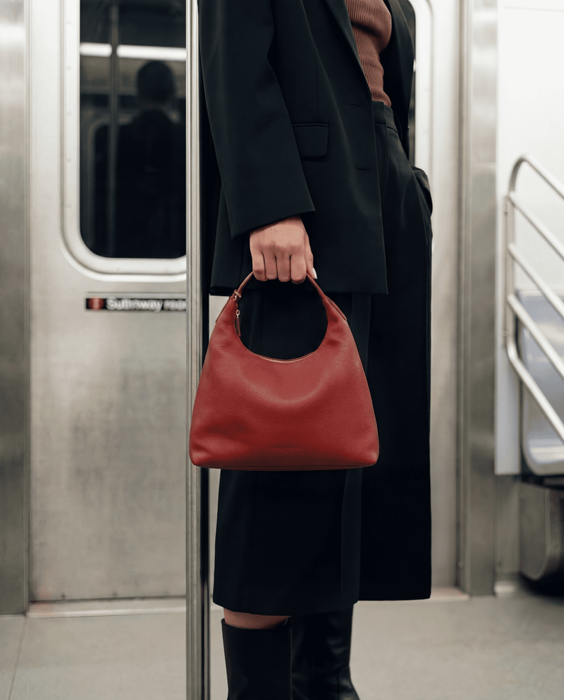 Hobo Small in Burgundy