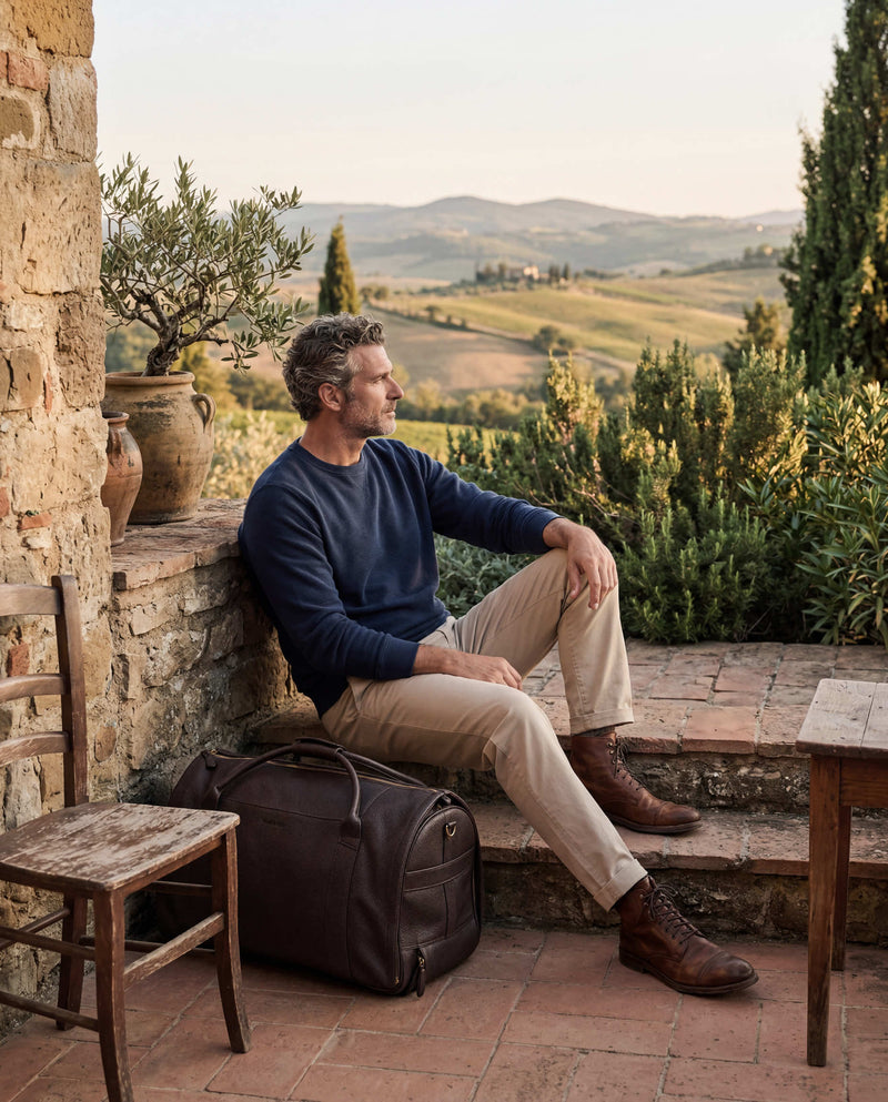 Heirloom Leather That Becomes Part of His Story
