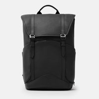 Top rated leather backpack| #color_jet black