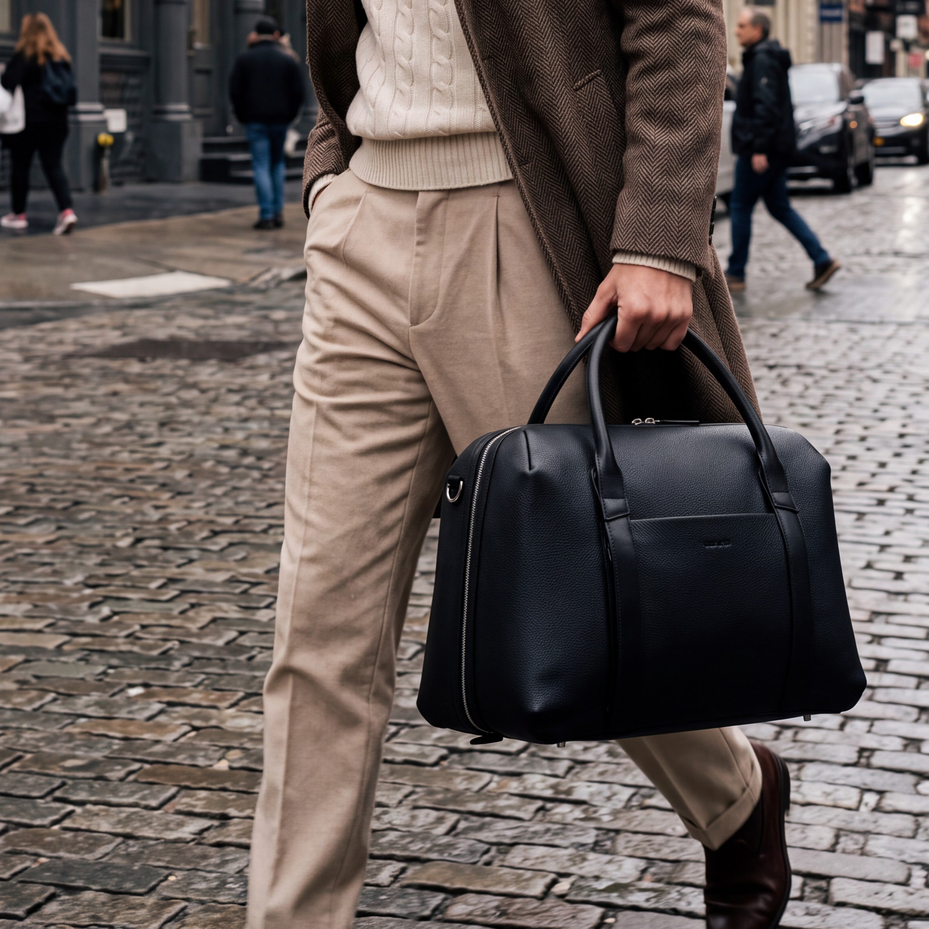 Best duffle carry on bag | #color_Jet Black - Jet Black