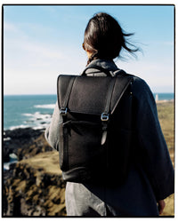 wings-backpack Jet Black lifestyle | #Color_Jet Black
