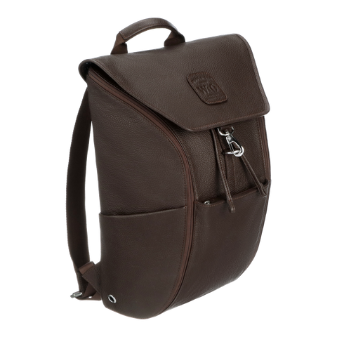 Everyday leather backpack