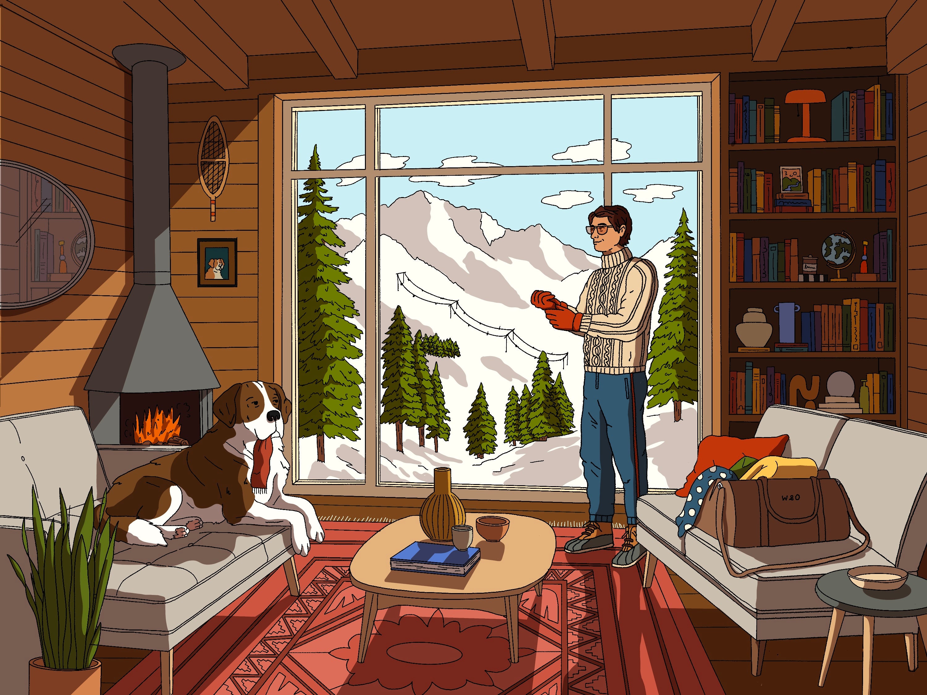 Wool & Oak — alpine cabin retreat
